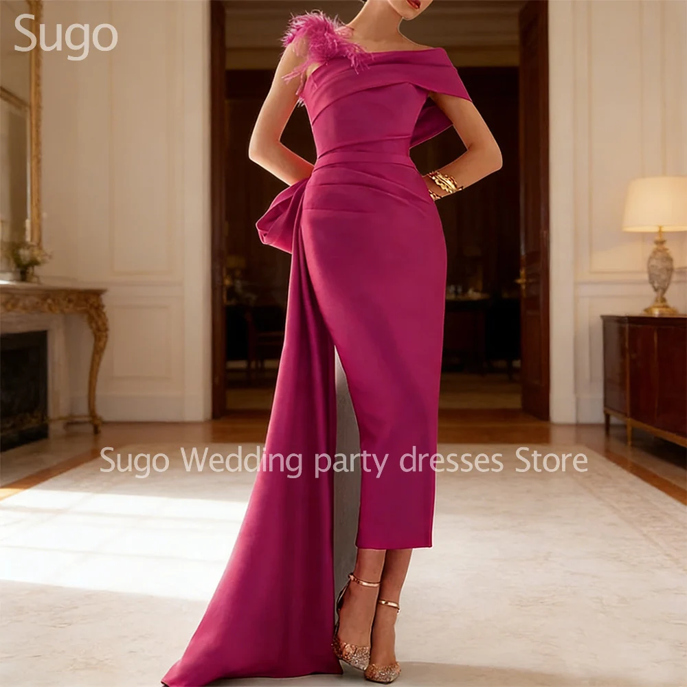 

Customized Elegant Simple Long Evening Dresses for Special Occasions One-Shoulder Floor-Length Mermaid Women Prom Party Gowns