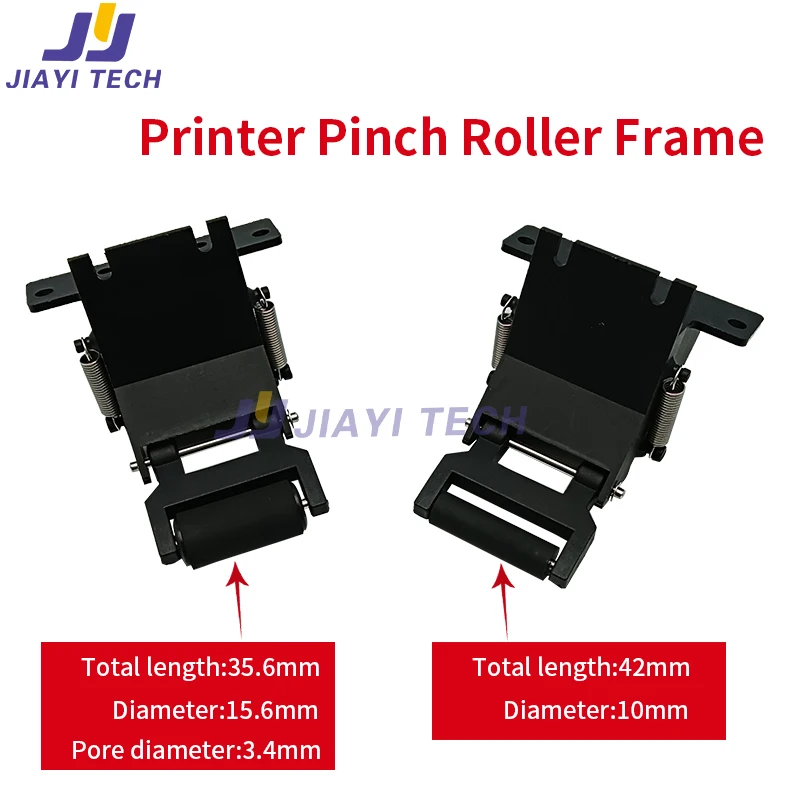 Pinch Roller Frame Paper Pressure Rubber Roller Assembly with Small/Big/Single/Double Wheels for Allwin GongZheng Saitu Printers