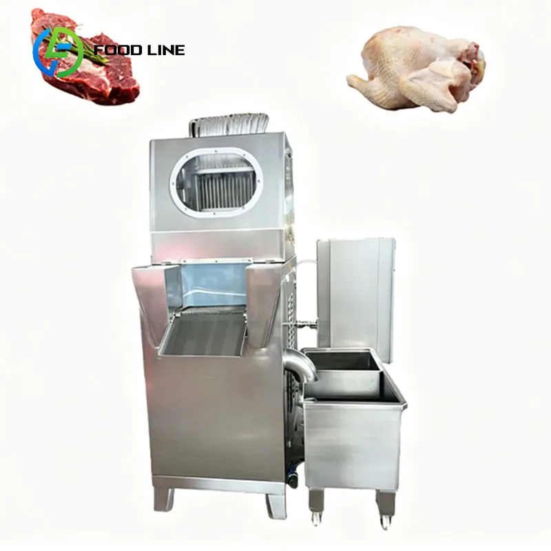 Industrial Meat Brine Injector Saltwater Injection Machine Chicken Breast Fish Fillet Turkey Customized