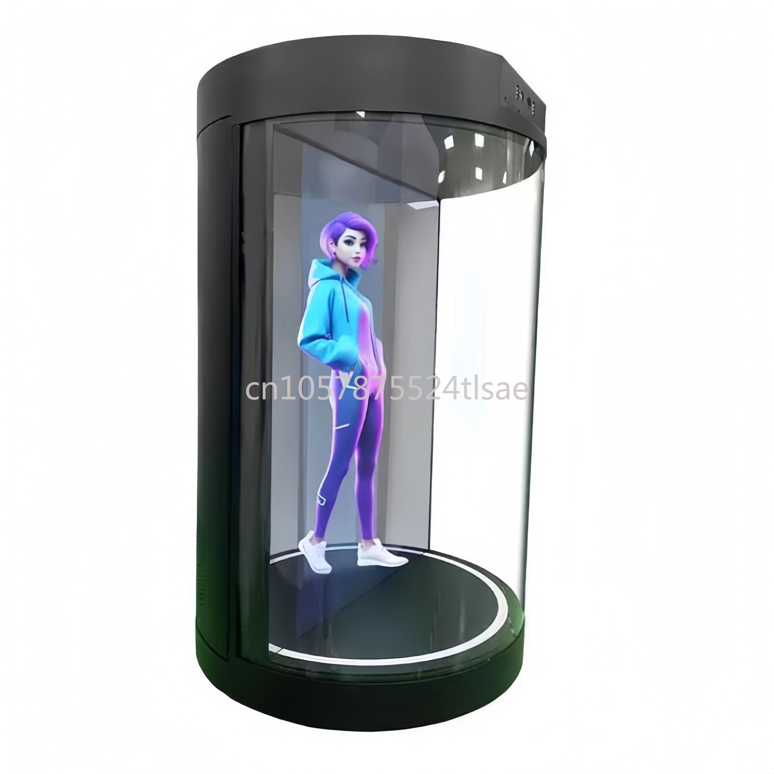 18.5-Inch 3D Holographic LCD Screen Interactive AI 3D Holographic Digital Human Body Signage Advertising Signage