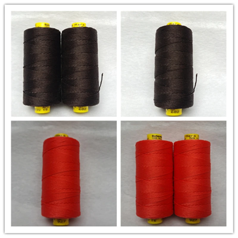 

Швейные нитки Gutermann для ручного шитья кожи и джинсовой ткани, серия Mara15, 150 м, из Германии, для домашнего шитья и рукоделия.