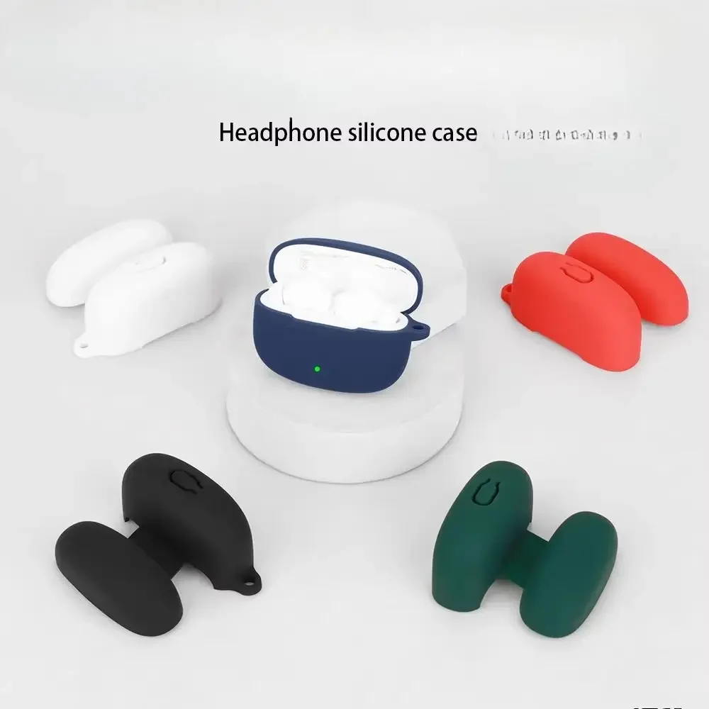 

Liquid Silicone Case For 1MORE TWS Earphone Q21 Case Wireless Headphone Protector Case For 1MORE TWS Earphone Q21 Protect Cover