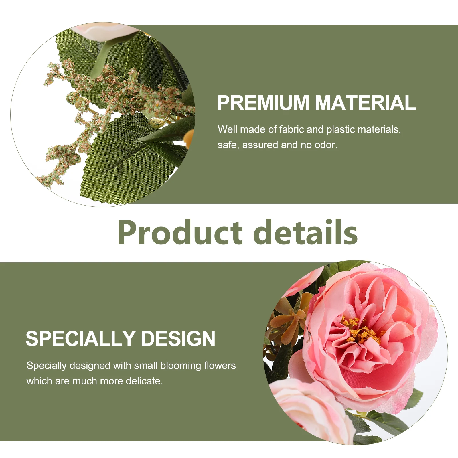 

Artificial Peony Flower Decor Lifelike Simulation Bouquet Picks for Home Weddings Parties Indoor Scene DIY Adornment