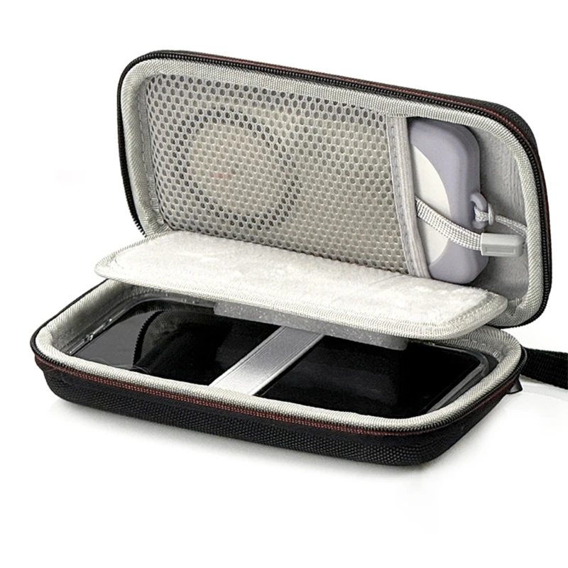  Double Compartment Pouches EVA Electronics Carriers Bag With Wrist Strap And Pocket For Easy Transport