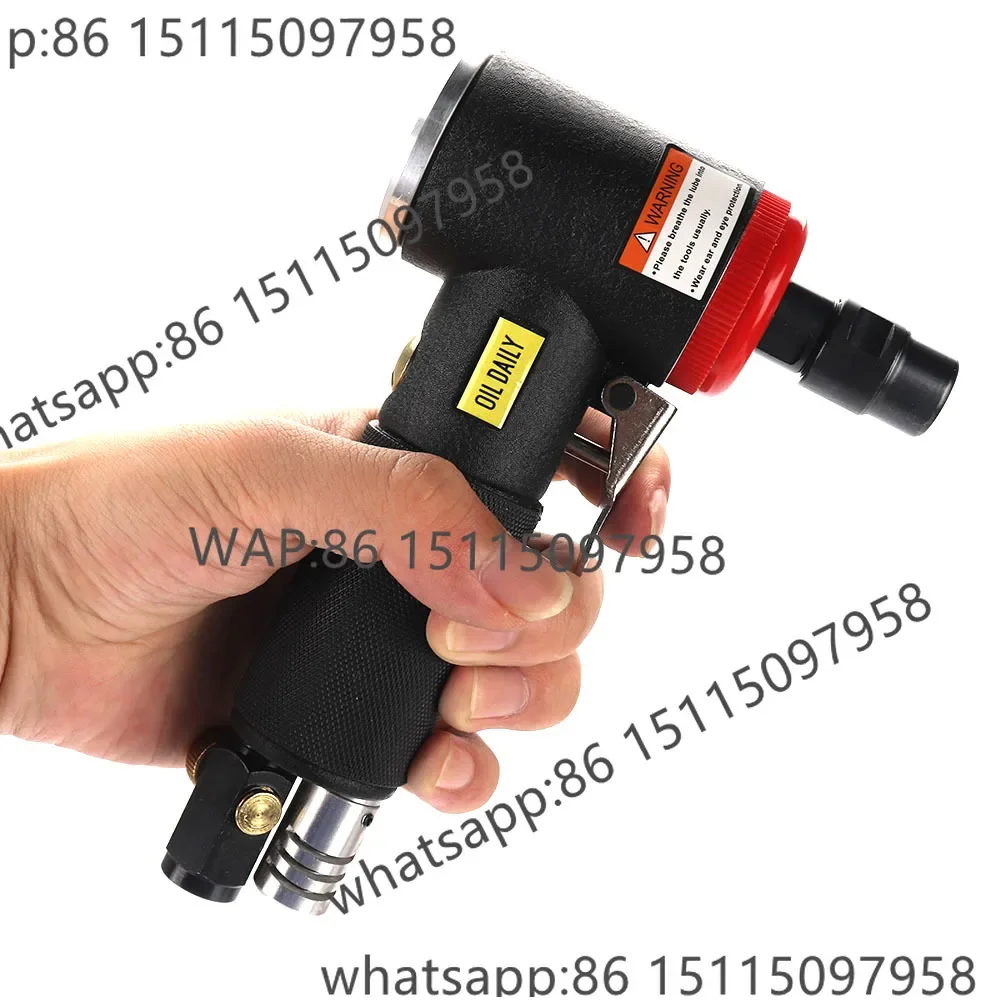 NuoDun Air Angle Die Grinder 90 Degree Mini Professional Engraving Machine Set 1/4 High Speed ​​Pneumatic Grinder Polishing Tool