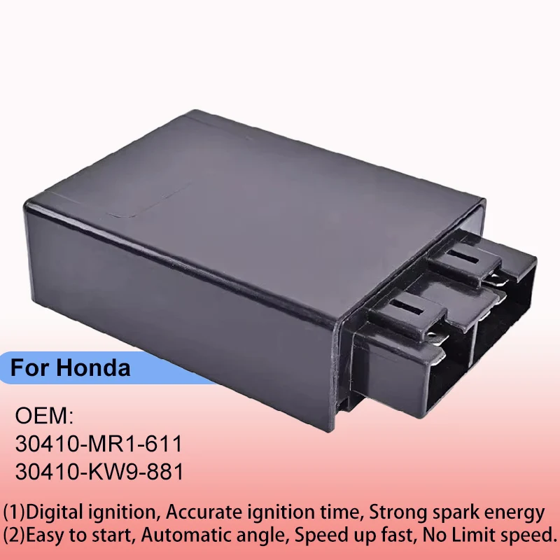 

Cdi Ignition Unit Starter Ignitor ECU Box Stable Output Ignitor For Honda STEED400 VLX 1988-1993 30410-MR1-611 30410-KW9-881