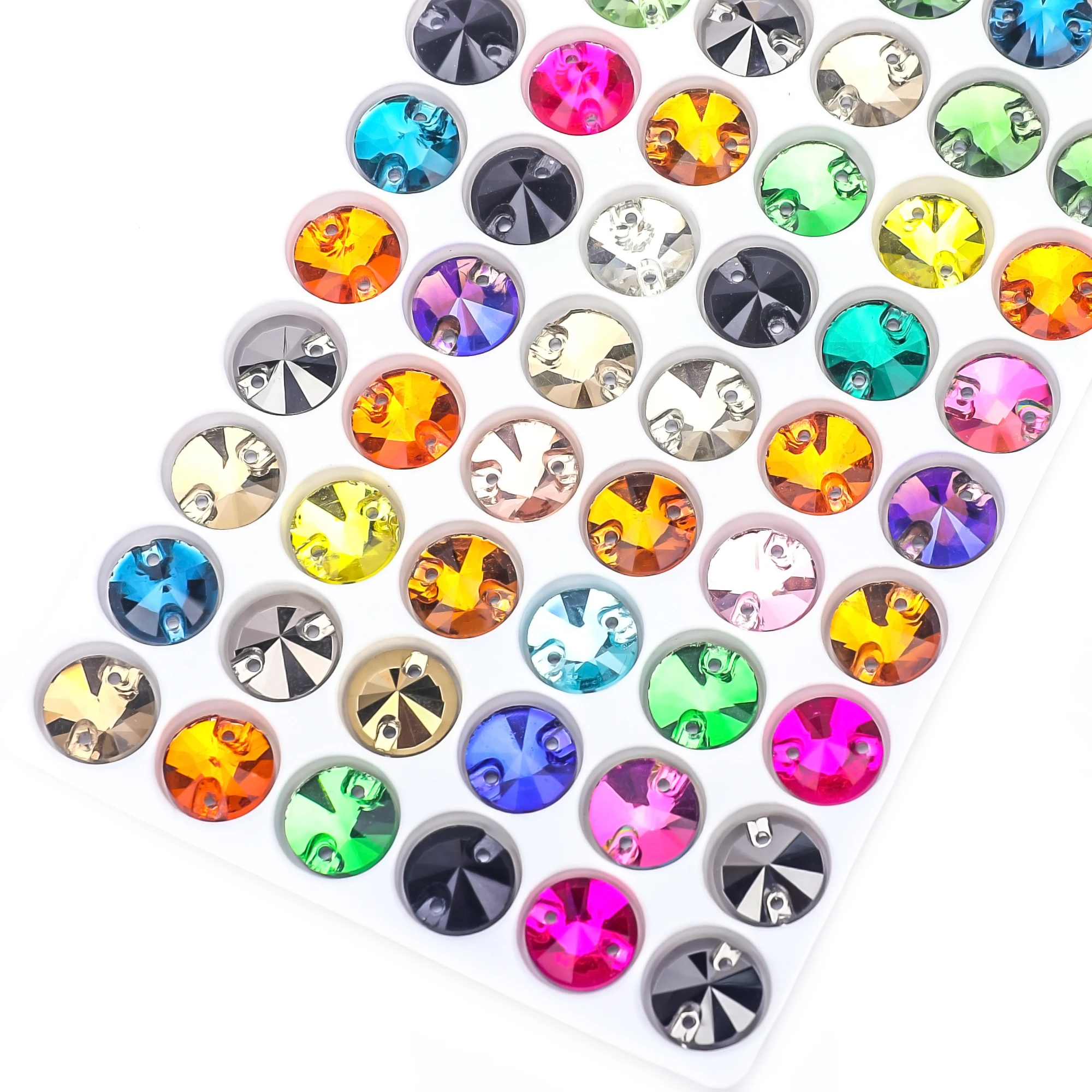 Vc alle Größe Kristall Strass ab Runde Flatback Kleidung Muschel Perlen Hochzeit Accessoires werden für Dekoration und DIY verwendet