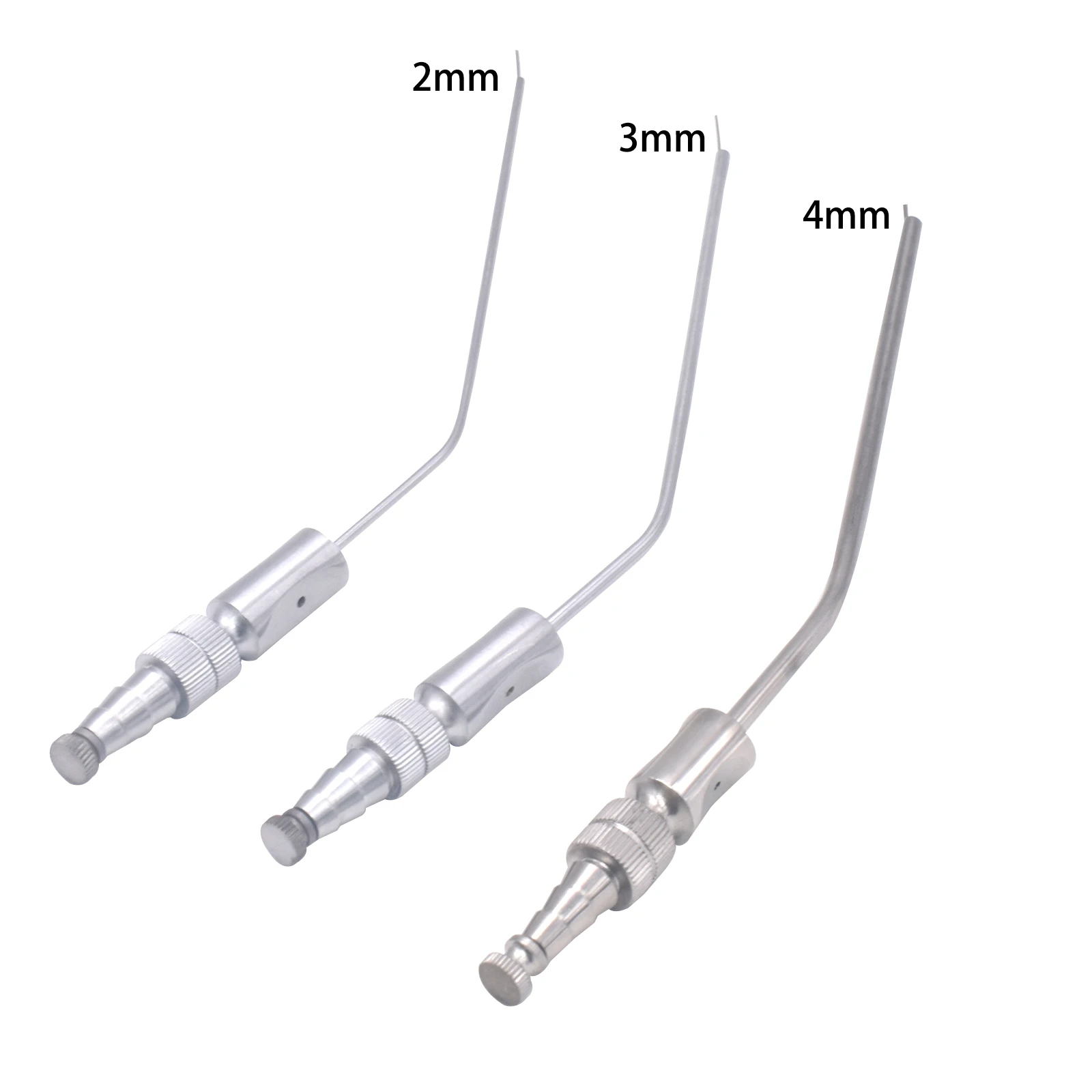 1 pc Dental Medical Surgery Aspirator Ferguson Frazier Suction Tube Laboratory Tube 2mm/3mm/4mm Implant Surgical Tool