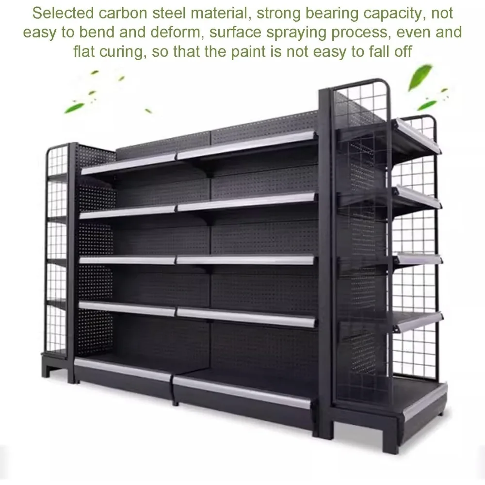 رف عرض الحلوى والوجبات الخفيفة للبيع بالتجزئة مكون من 5 أرفف لتخزين متجر السوبر ماركت والمريحة #4