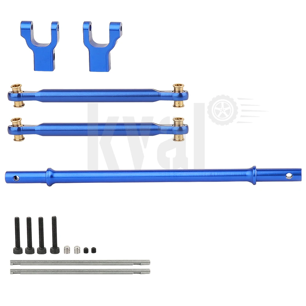 Zestaw prętów z aluminiowym ogniwem tył ze stopu do osiowego RBX10 Ryft AXI03005 4WD 1/10 zdalnie sterowany samochód gąsienicowy do części zamienne