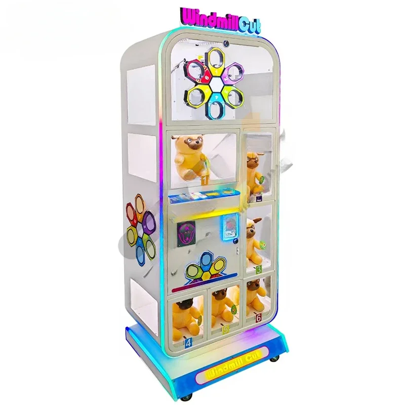 

Amusement Equipment Coin Operated Arcade Games Vending Machine Toy Claw Machine Cut Prize Machine For Kids