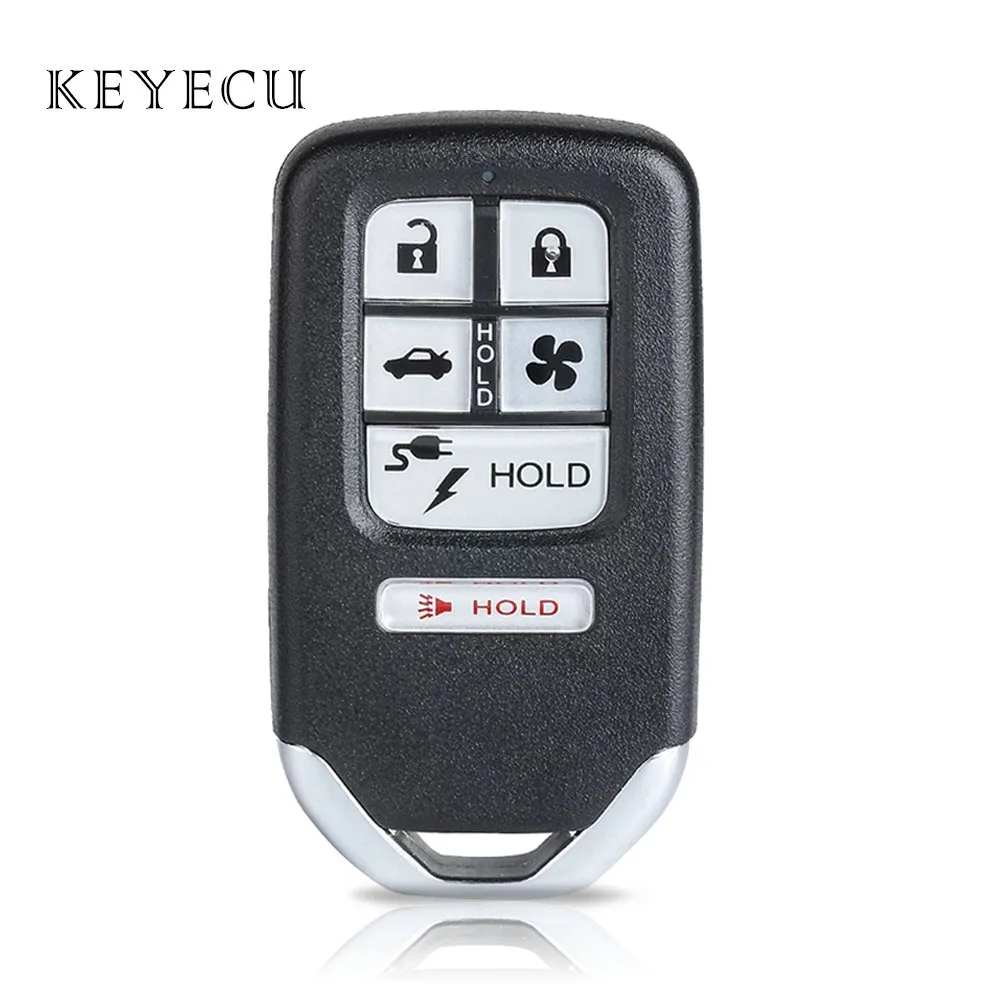 

KR5V2X A2C98676600 Smart Remote Car Key Fob 6 Buttons 433.92Mhz ID47 Chip for Honda Clarity 2018