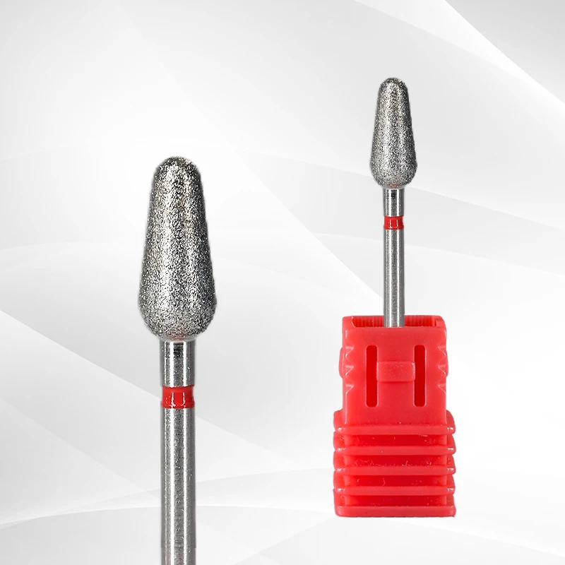 1PC Tornado foret à ongles diamant fraise à ongles pour manucure pédicure cuticule callosités fraise outil électrique perceuse à ongles accessoire