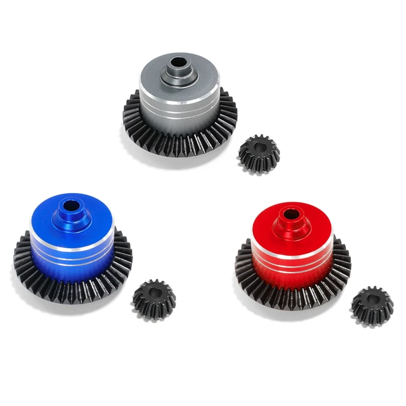 

MOMO для TAMIYA XV02 TT02 TT02B 1/10, детали для обновления радиоуправляемого автомобиля, зубья дифференциала + комплект шестерен, аксессуары для радиоуправляемых автомобилей