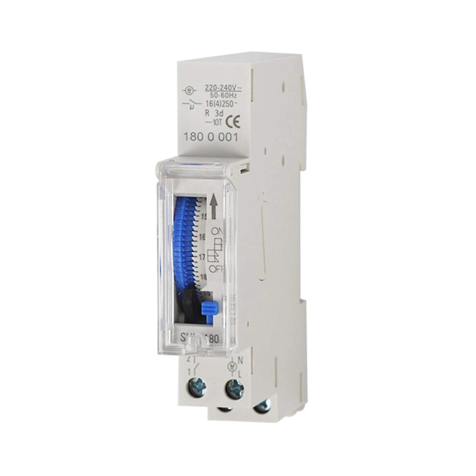 

ABS 24 Hours Mechanical Programmable Din Rail Timer Switch Relay Switch Relay Din Rail Switch 24