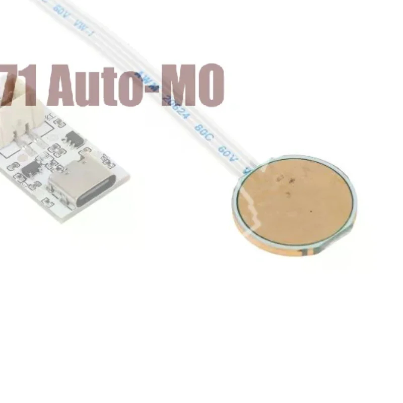 Type-C to CR2032 CR2025 Battery Power Converter 5-30V Input Thin FFC Cable 1 Pack for Alarm Clock GPS Tracker Device