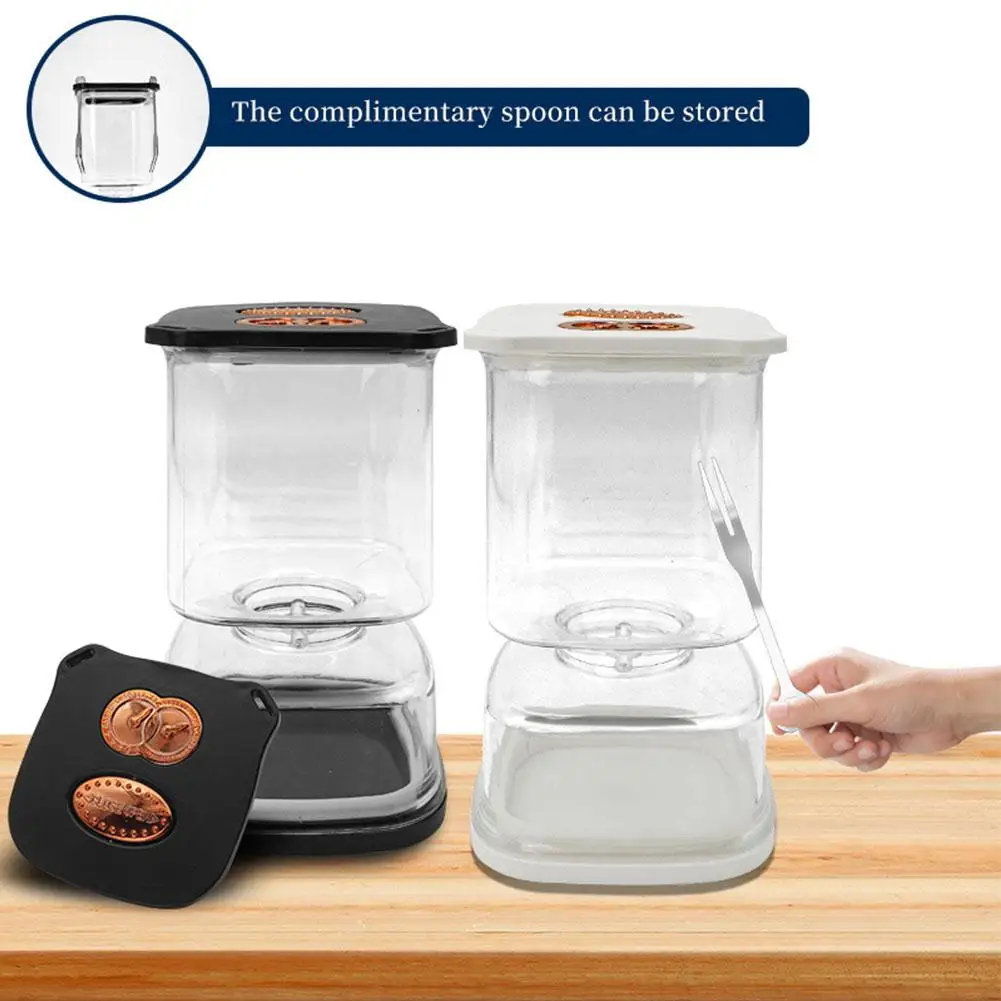 Kitchen Dry And Wet Separation Kimchi Jar Innovative Brine Separator With Two Handy Forks And Wet Separation 2026 New
