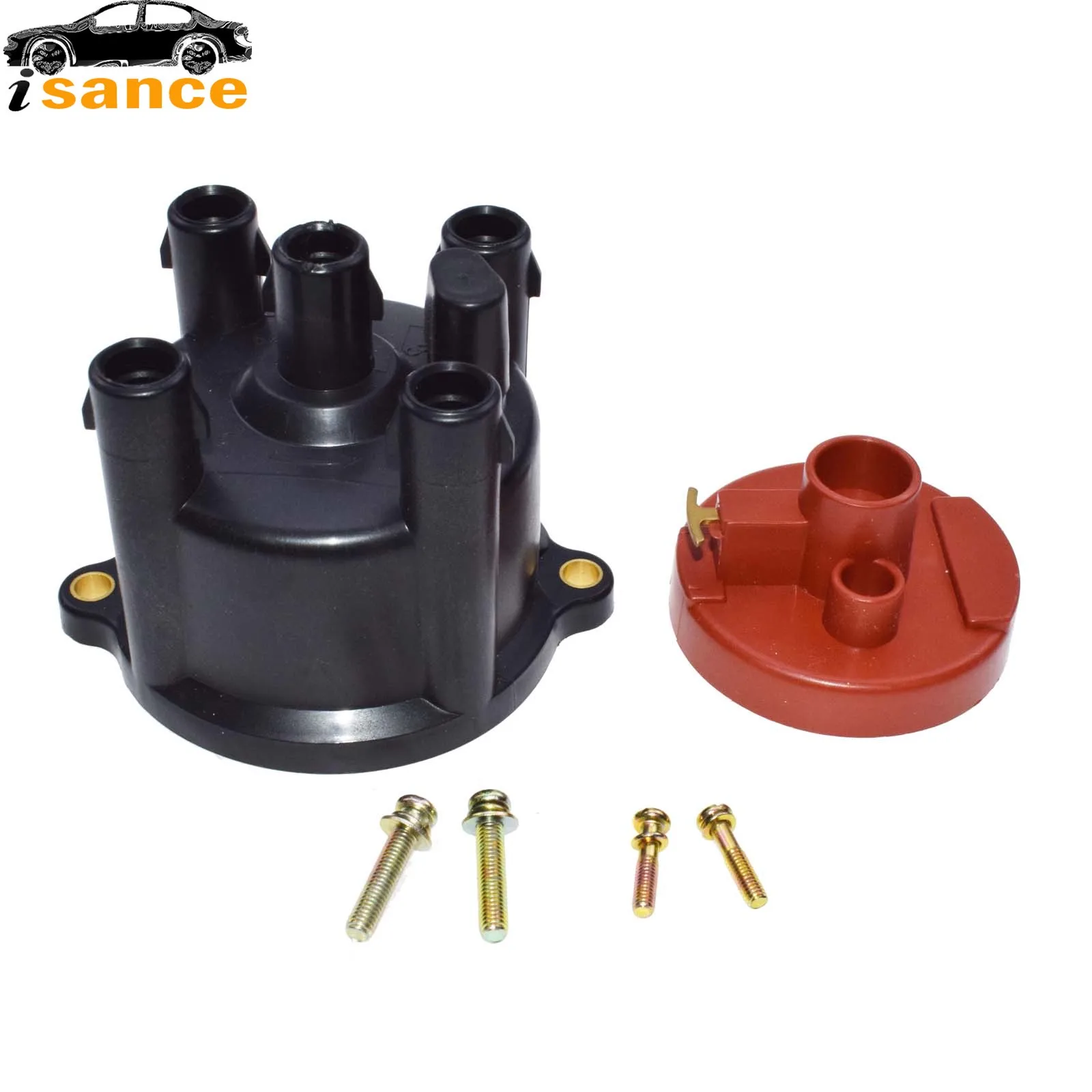 Isance Distributor Rotor & Cap For Toyota Camry 2.2L L4 1994 1995 1995 1996 Celica MR2 RAV4 OEM 1910274040,1910174110