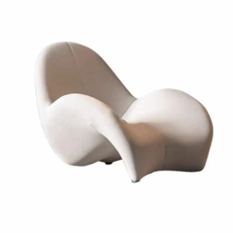 

Modern designer Pan Dong chair light luxury creative curved backrest leisure chair simple special-shaped model room single chair