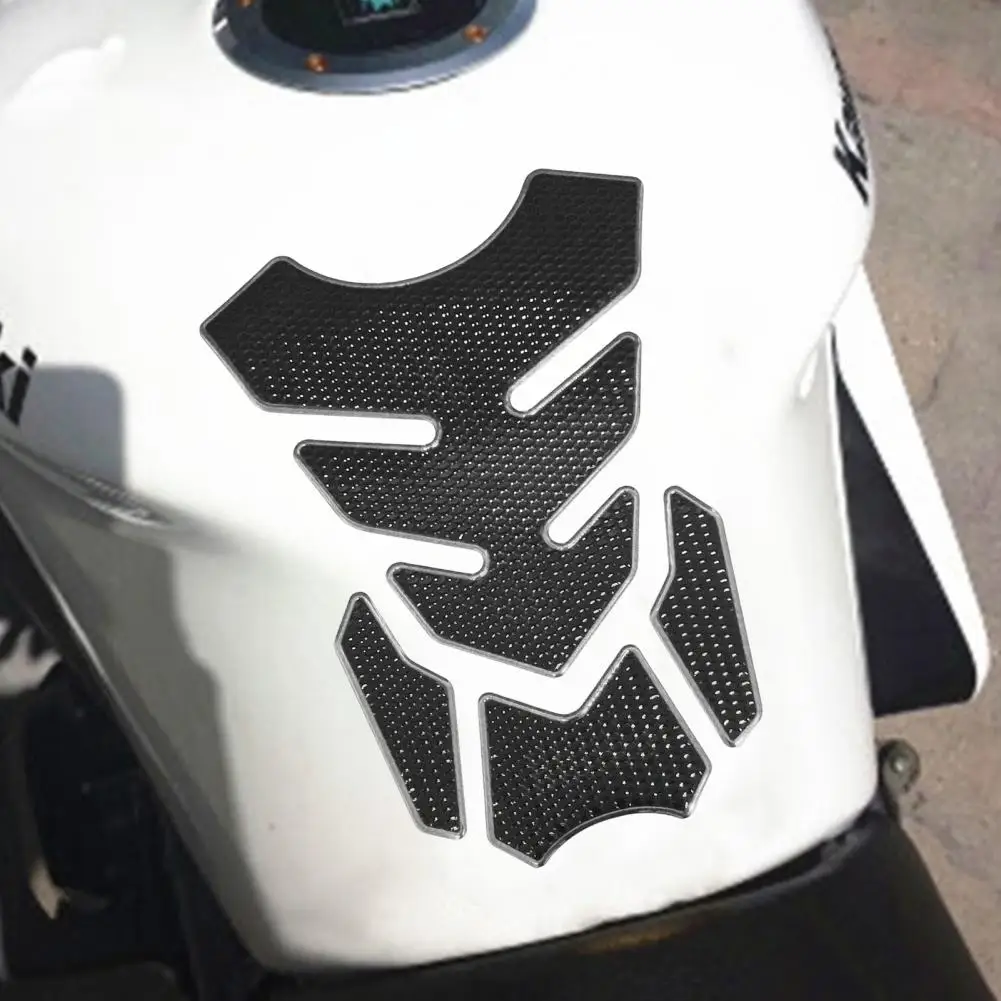 Fuel Tank Decal  Practical Fish Bone Shape Without Residue  Fuel Gas Oil Tank Pad Protector Sticker Motorcycle Accessories