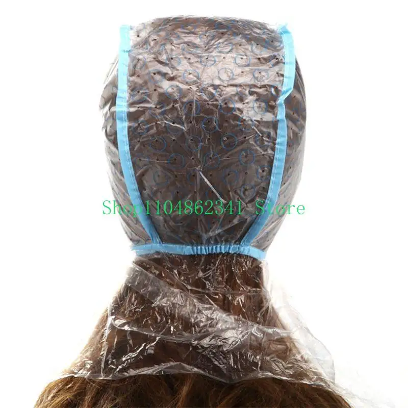 652F Disposable Adjustable Hair Dyeing Tipping Cap Hairdressing with Plastic Needle