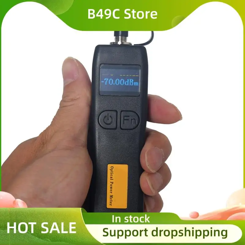 

B49C Ручной мини-измеритель оптической мощности YJ-320A Измеритель оптической мощности для -70- +6Dbm Small Error SC/FC/ST