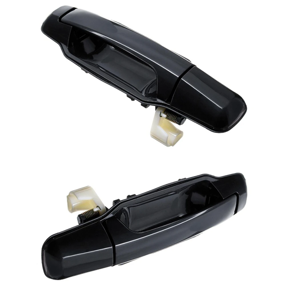 Black Car Stylings Rear Left Exterior Door Handles for Kia Sorento 2003 2004 2005 2006 2007 2008 2009