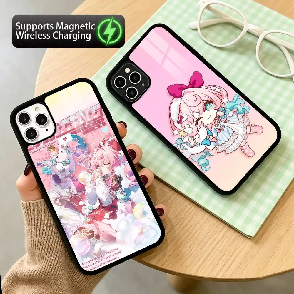 

H-Hyacine HSR Phone Case For iPhone17,16,15,14,13,12,11 Plus,Pro Allows magnetic wireless charging