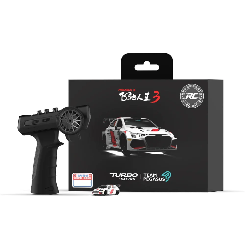 SmCpTurbo Racing C78 Official Licensed Co-Branded Edition RTR 1/76 2.4G RWD Mini Sports Drift RC Car Racing Vehicles Models Toy