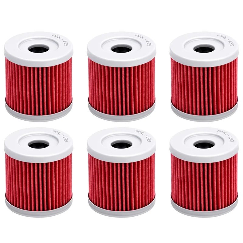 

1/2/4/6pcs Motorcycle Oil Filter Cleaner 16510-05240 For Suzuki LT-Z400 LT-R450 DR-Z400 For Kawasaki KFX400 For Arctic Cat 400