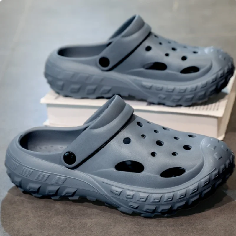 Men&Women Clogs Shoes Super Soft Thick Sole Beach Sandals Non-slip Sports Sandals Sneaker Casual Outdoor Couple Slipper