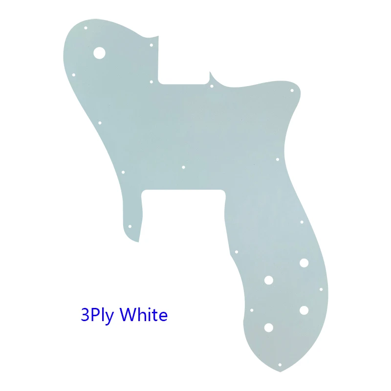 Xin Yue Custom Guitar Pickgaurd - For '72 Custom RI Tele No Control Hole Guitar Pickguard Scratch Plate Multicolor Options