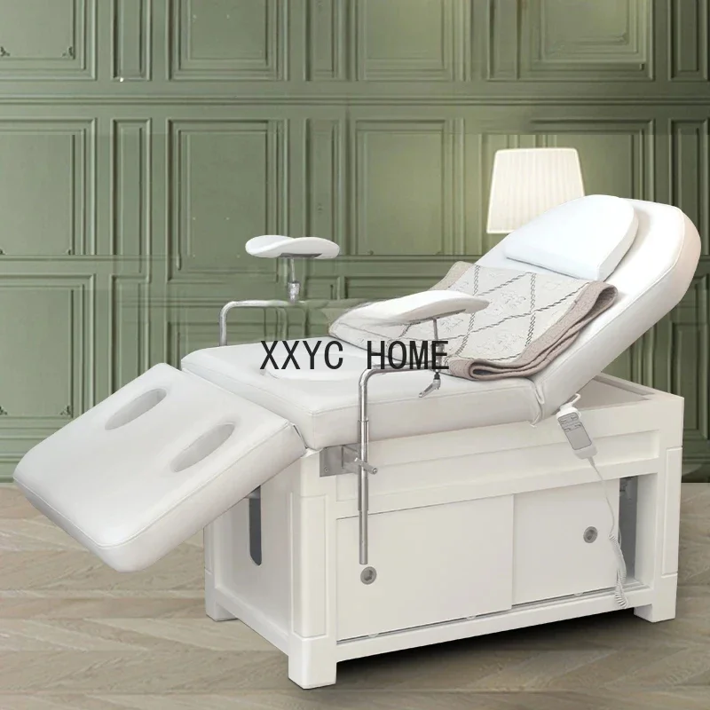 

Electric Private Confinement Center Gynecological Examining Postpartum Nursing Bed Multi-Function Washing