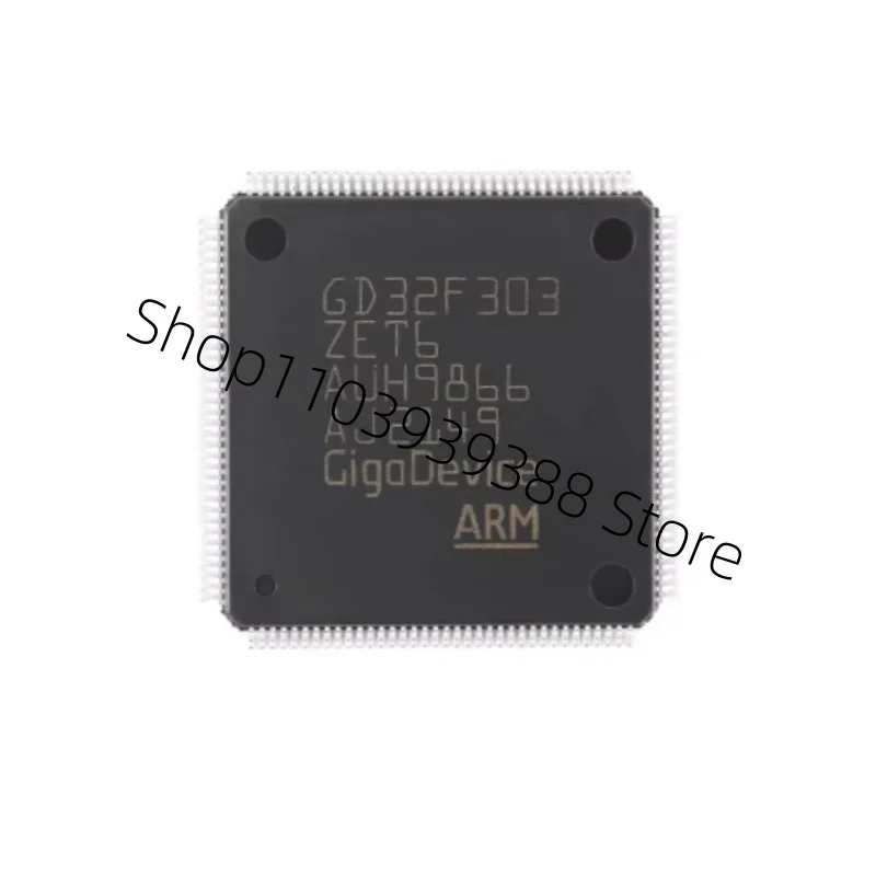 5Pcs New Original  GD32F303ZET6 GD32F303 ARM Cortex-M4 Microcontroller IC 120MHz 256KB FLASH RAM 64KB LQFP-144