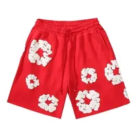 Luxury men's and women's fashionable shorts 3D printed breathable fast drying America's best daily casual shorts