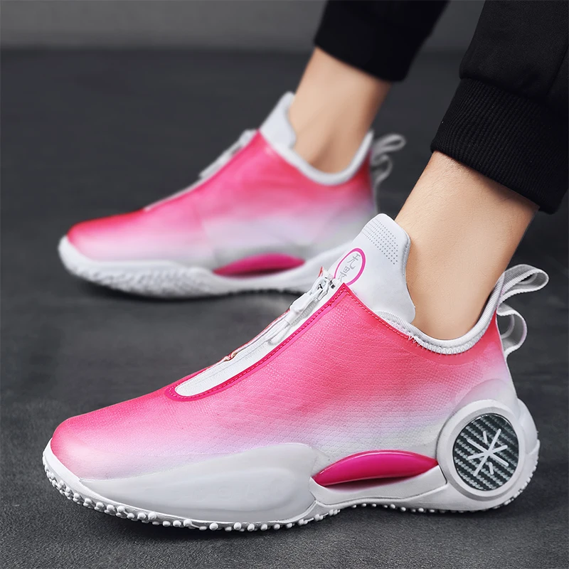 Cushioning Basketball Shoes Men Women Sports Shoes High Tops Mens Gym Sneakers Athletics Basket Shoes Outdoor Sneakers Women