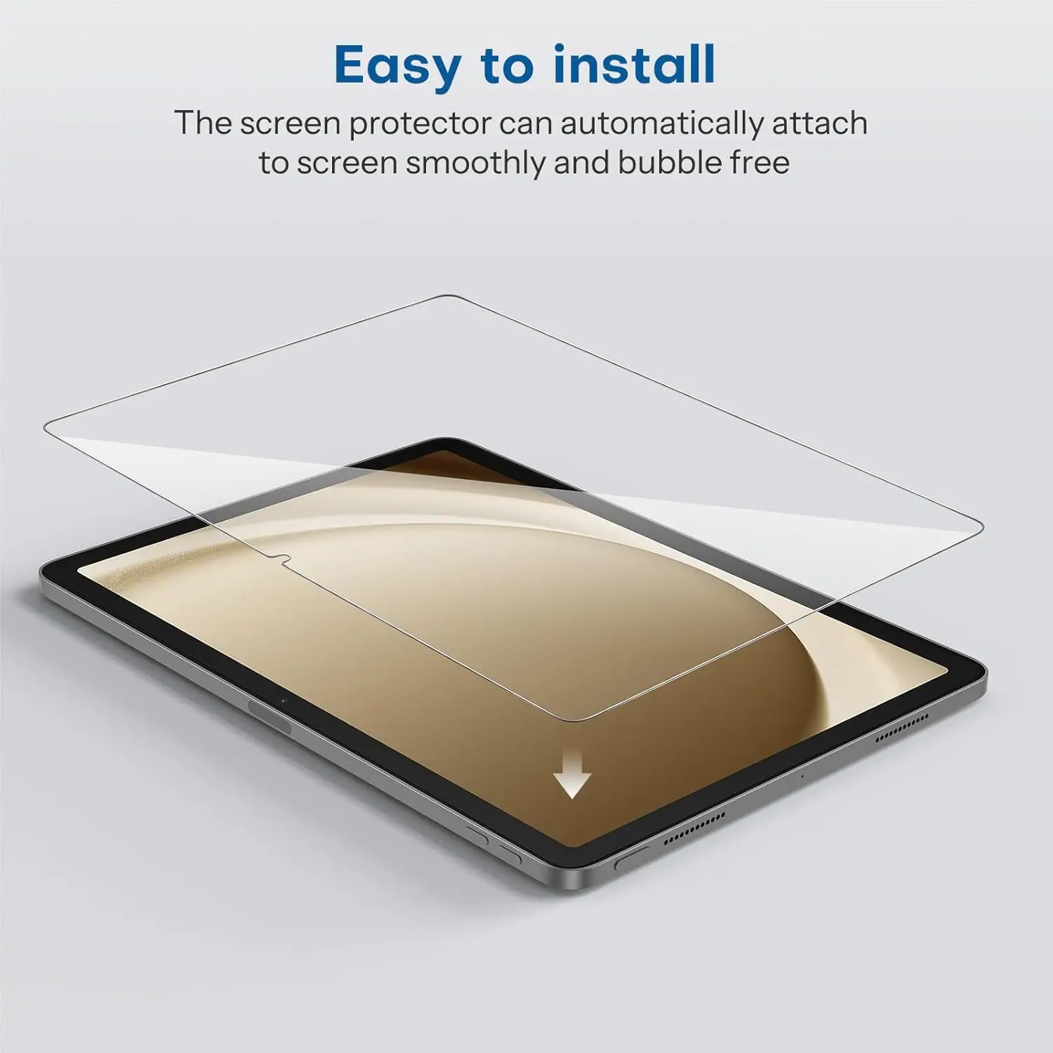 2 Pack Screen Protector for Samsung Galaxy Tab A9 Plus 11 Inch 2023 Tempered Glass for Samsung Tablet A9+ 11'' 5G HD Clear film