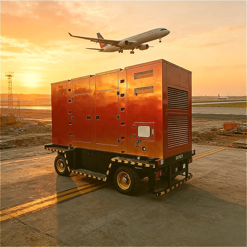 Generator Set Generator Industrial Power Electric Generator Home Backup Construction Outdoor Camping Emergency Power Customized