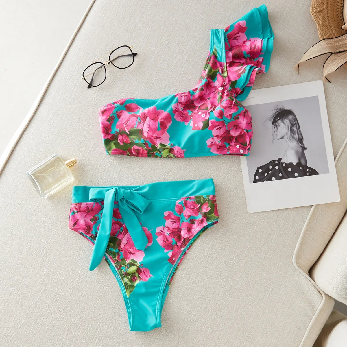 

Collection Of Sexy Hot Sale Bikini Sets 2024 New In High Waist Swimwear Of Women Push Up Fashion Female Swimsuit Beachwear Mujer