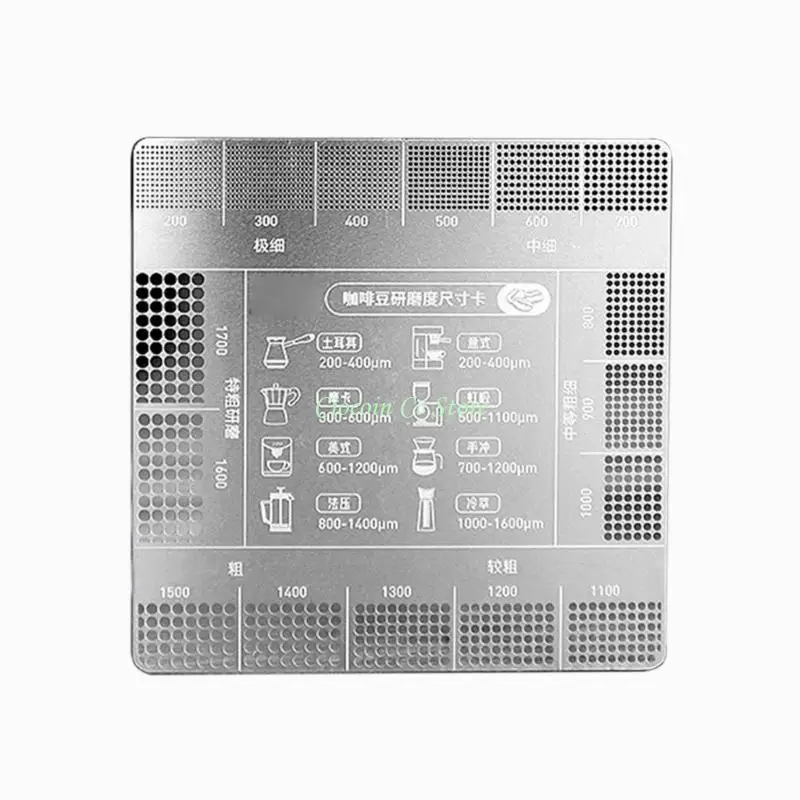 

X90f кофейный размер диаграммы диаграммы кофейного шрифта.