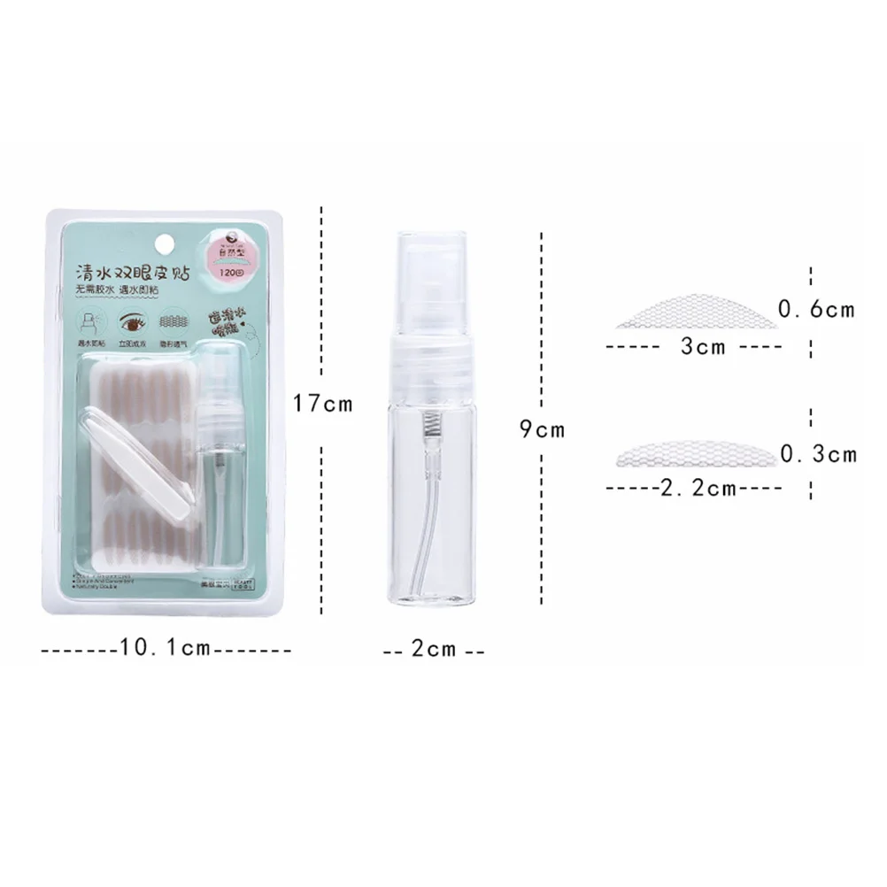 1 Packung doppelter Augenlid-Aufkleber, leicht, dünn, natürlich, unsichtbares Klebeband für Frauen, spurlos, Spitze, Augenlift, Paster, Make-up-Werkzeug