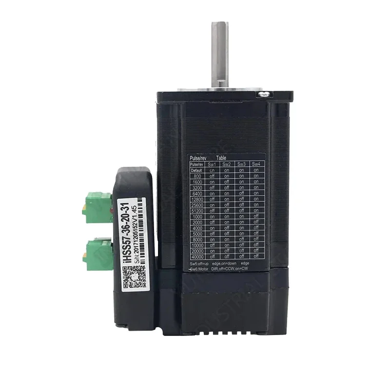 عرض خاص iHSS57-36-20-31 JMC 57 محرك متدرج متكامل 2NM طول العمود 31 iHSS57-36-20-21-38