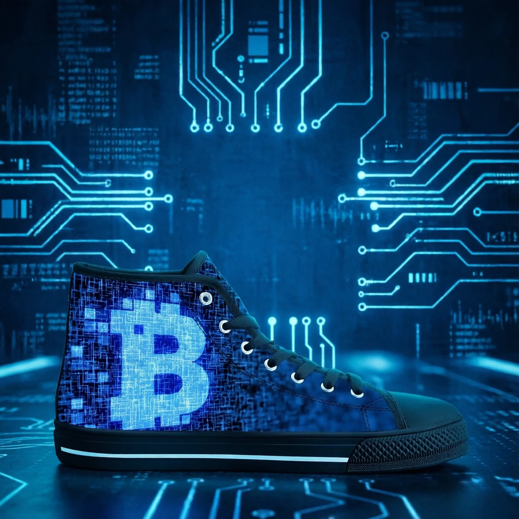 

Bitcoin Stack of Gold Coins Print Canvas Shoes Men Women Casual Sneakers Wealth Theme Fashion Footwear Unisex Gift
