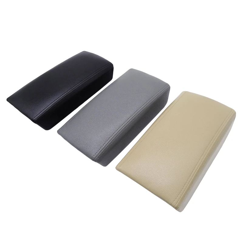 Auto Center Console Armrest Box Cover For Honda Accord 7th 2003 2004 2005 2006 2007 Leather Armrest Lid Seat Protective Pad