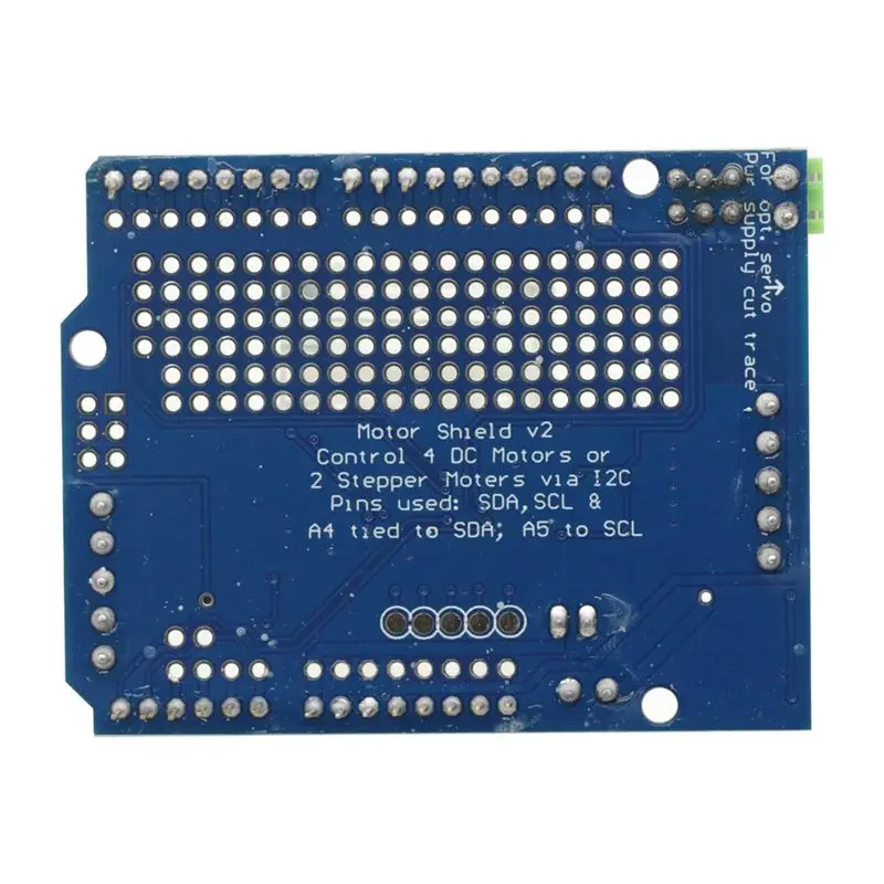 A89X TB6612 Mosfet Stepper Motor PCA9685 Standard IIC I2C PWM Servo Driver Shield V2 For Arduino Robot PWM Mega R3