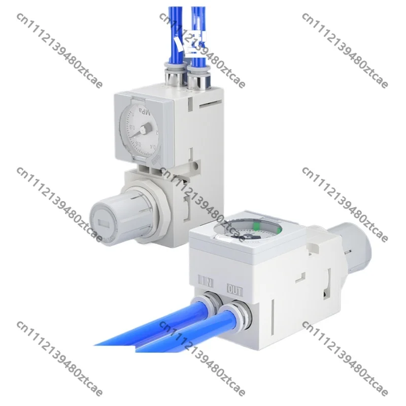 

Compact Manifold Air Regulator Pneumatic Pressure Reducing Valve 0.05-0.7MPa