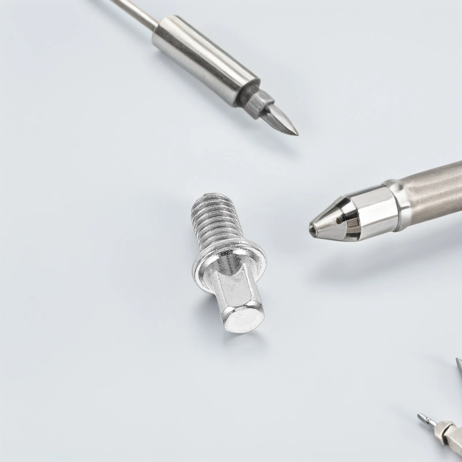 

10pcs Drum M6X10mm Silver Plated Iron Spare Parts for Snare Pedal Bolt Key Screw Percussion Kits Musicians Tools