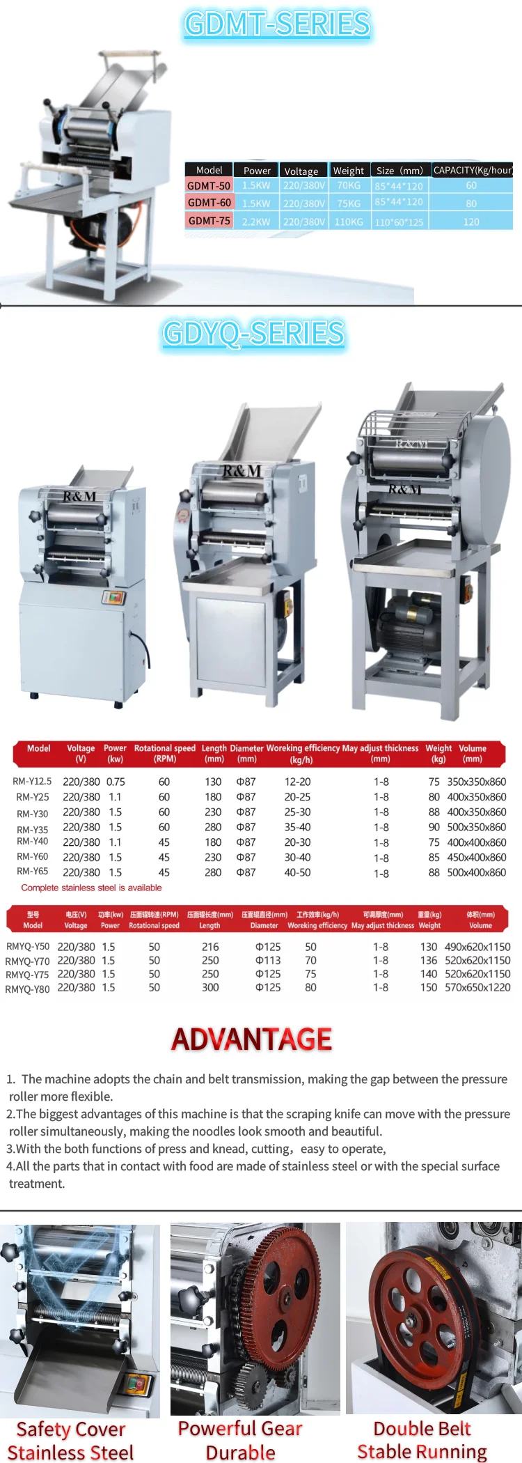 Industrial Korean Chinese Instant Rice Ramen Noodle Making Machine Automatic Maker Cutter Roller Extruder Press Production Line