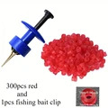 clip and 300pcs red