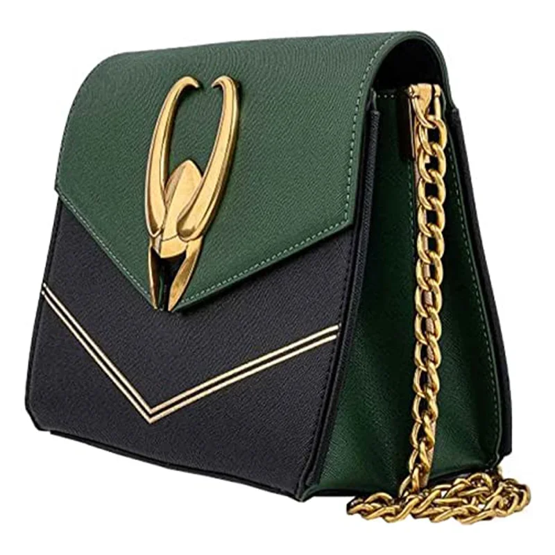 Loki Hardware Marvel Crossbody PU Schulter Tasche für Frauen